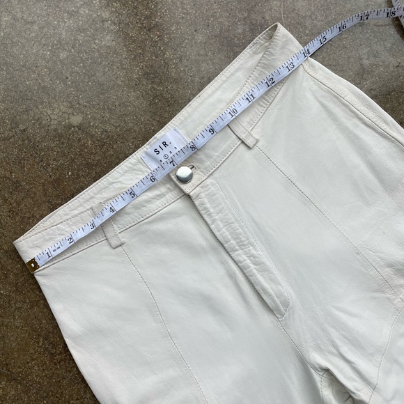 SIR the Label white leather pants - Picture 7 of 11